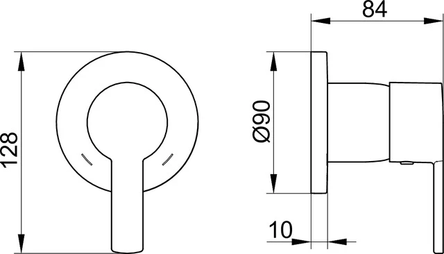 Plan blue Einhebelmischer UP schwarz matt Plan blue Einhebelmischer UP schwarz matt
