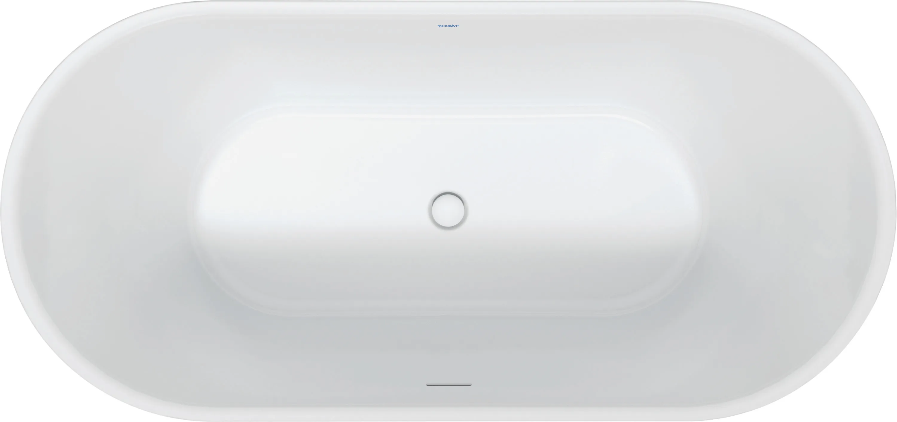 Duravit Badewanne „DuraSenja“ freistehend oval 1500 × 750 mm in Weiß Duravit Badewanne „DuraSenja“ freistehend oval 1500 × 750 mm in Weiß
