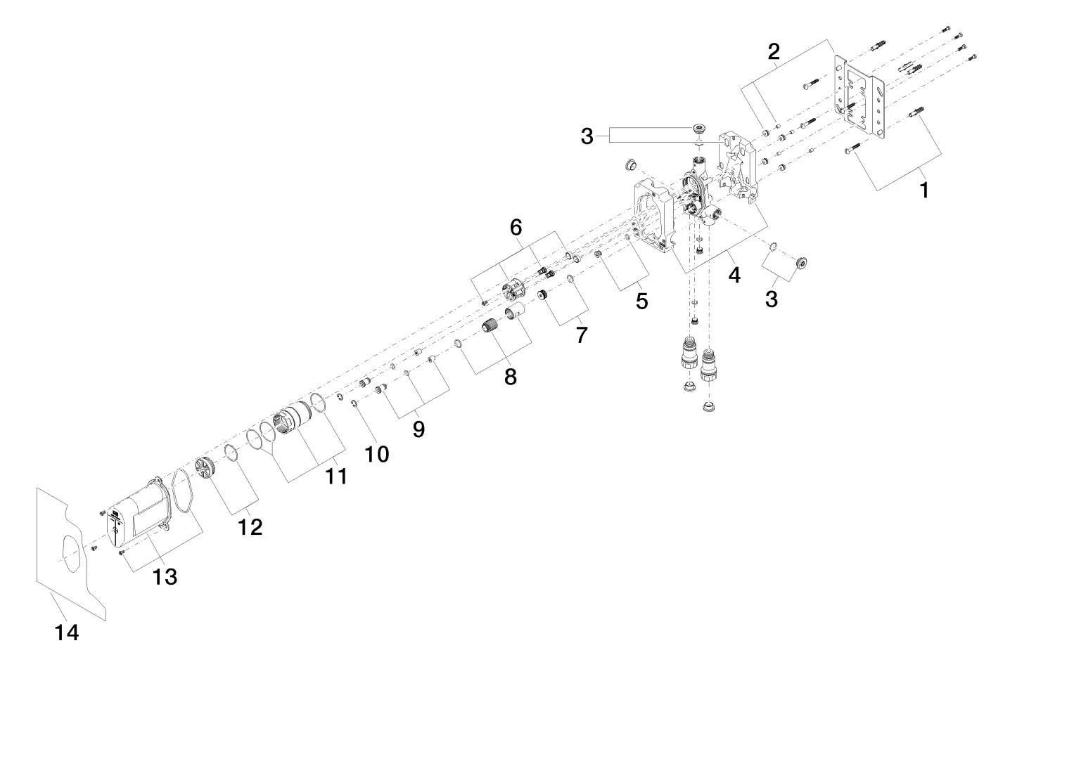 Dornbracht UP-Einhandbatterie SERIENNEUTRAL 35020970