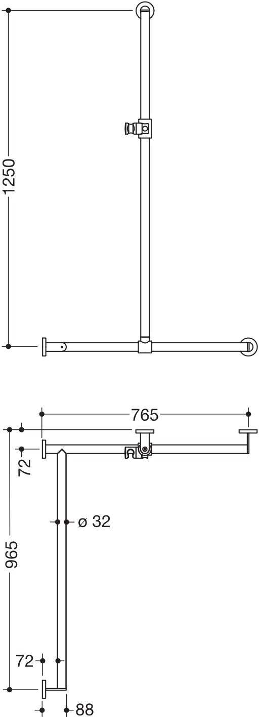 HEWI Haltegriff „System 900“