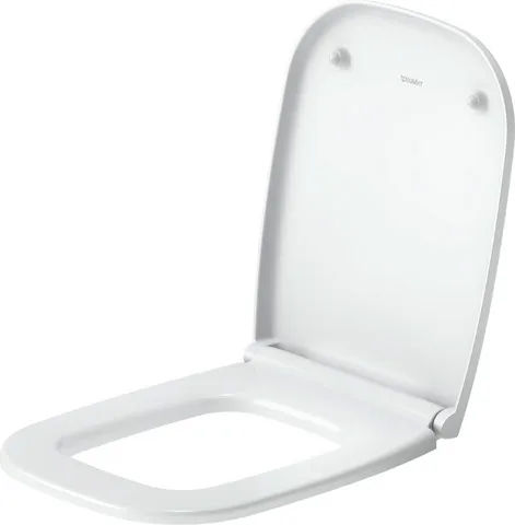 Duravit Univ. WC-Sitz Eckig Tief 443mm Ülap., Weiß