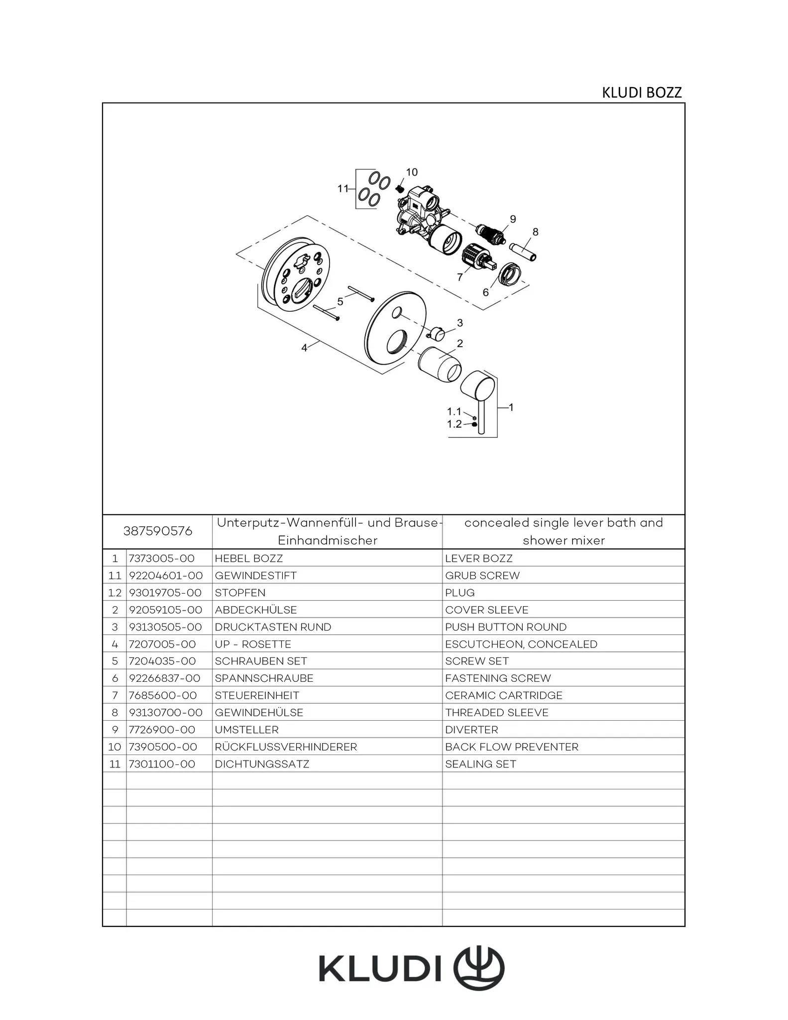 BOZZ UPWafü/Br.EHM Push Set m. Funktionseinheit, für SLIM.BOXX 88022, chrom BOZZ UPWafü/Br.EHM Push Set m. Funktionseinheit, für SLIM.BOXX 88022, chrom