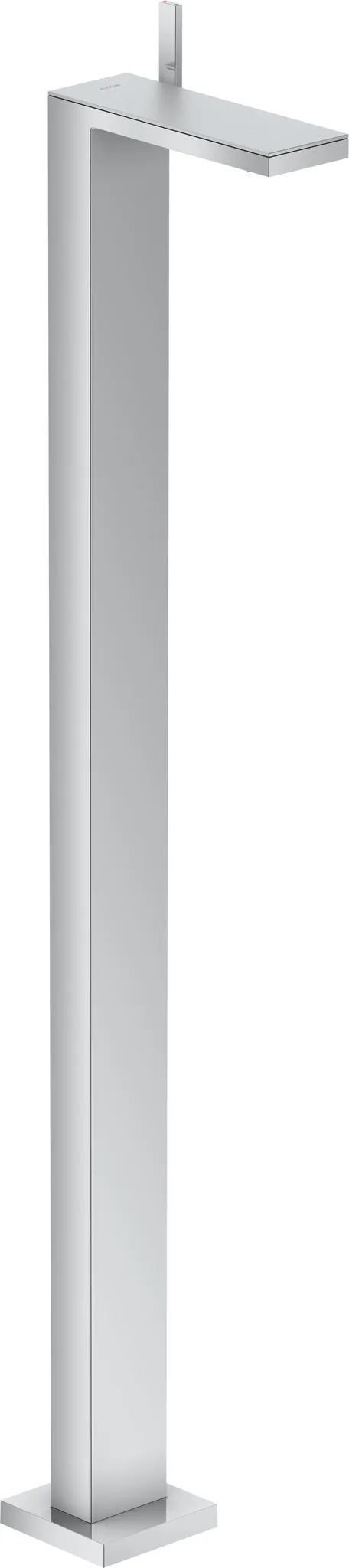 AXOR MyEdition Einhebel-Waschtischmischer bodenstehend mit Push-Open Ablaufgarnitur ohne Platte Chrom