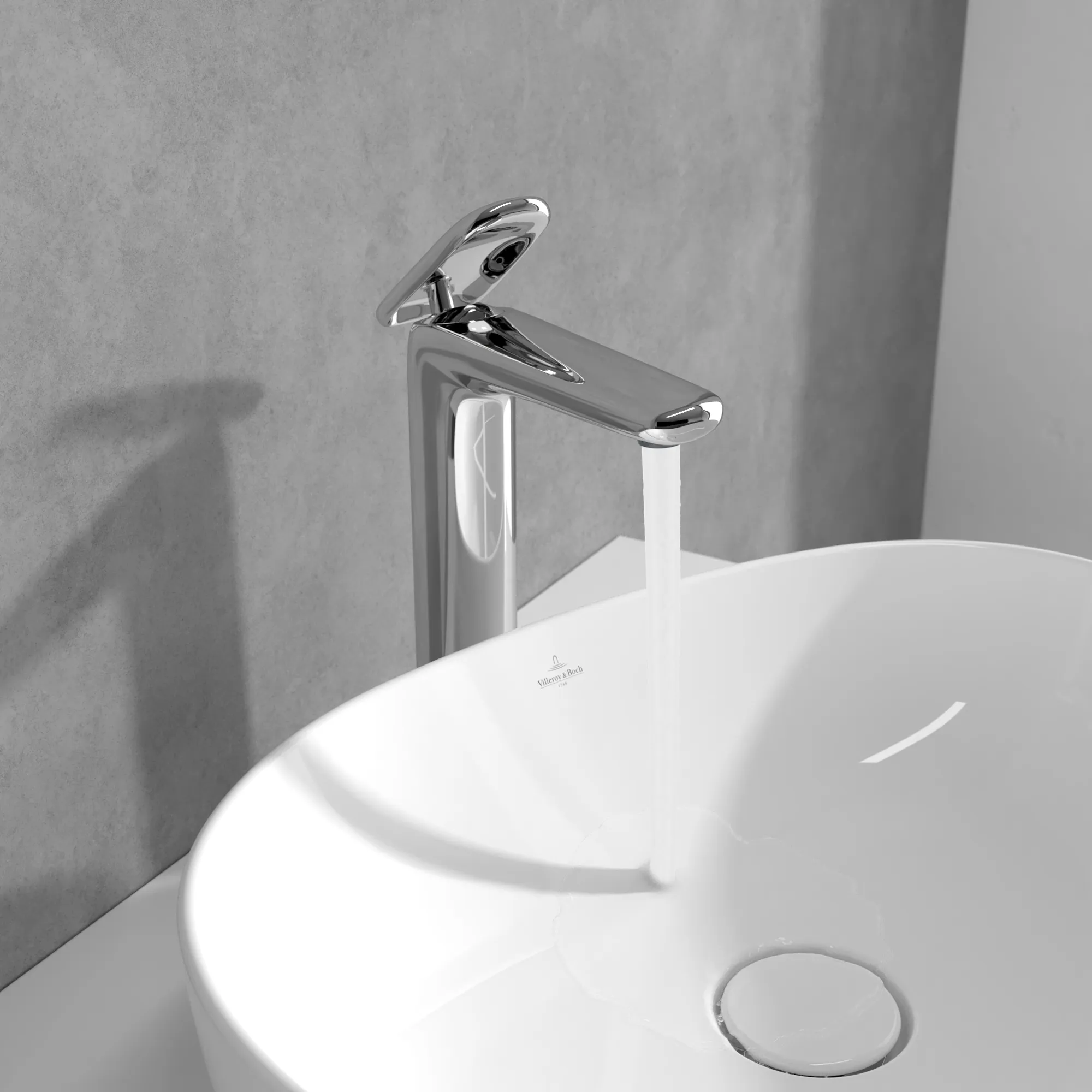 Einhand-Waschtischarmatur „Antao“ 18,4 cm Ausladung 135 mm in Chrom Einhand-Waschtischarmatur „Antao“ 18,4 cm Ausladung 135 mm in Chrom