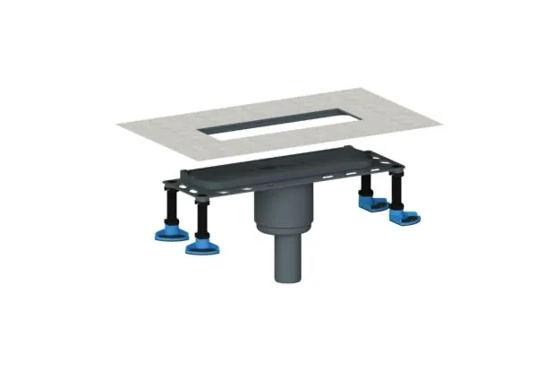 Ablaufgehäuse DallFlex senkrecht, DN 50 Ablaufgehäuse DallFlex senkrecht, DN 50