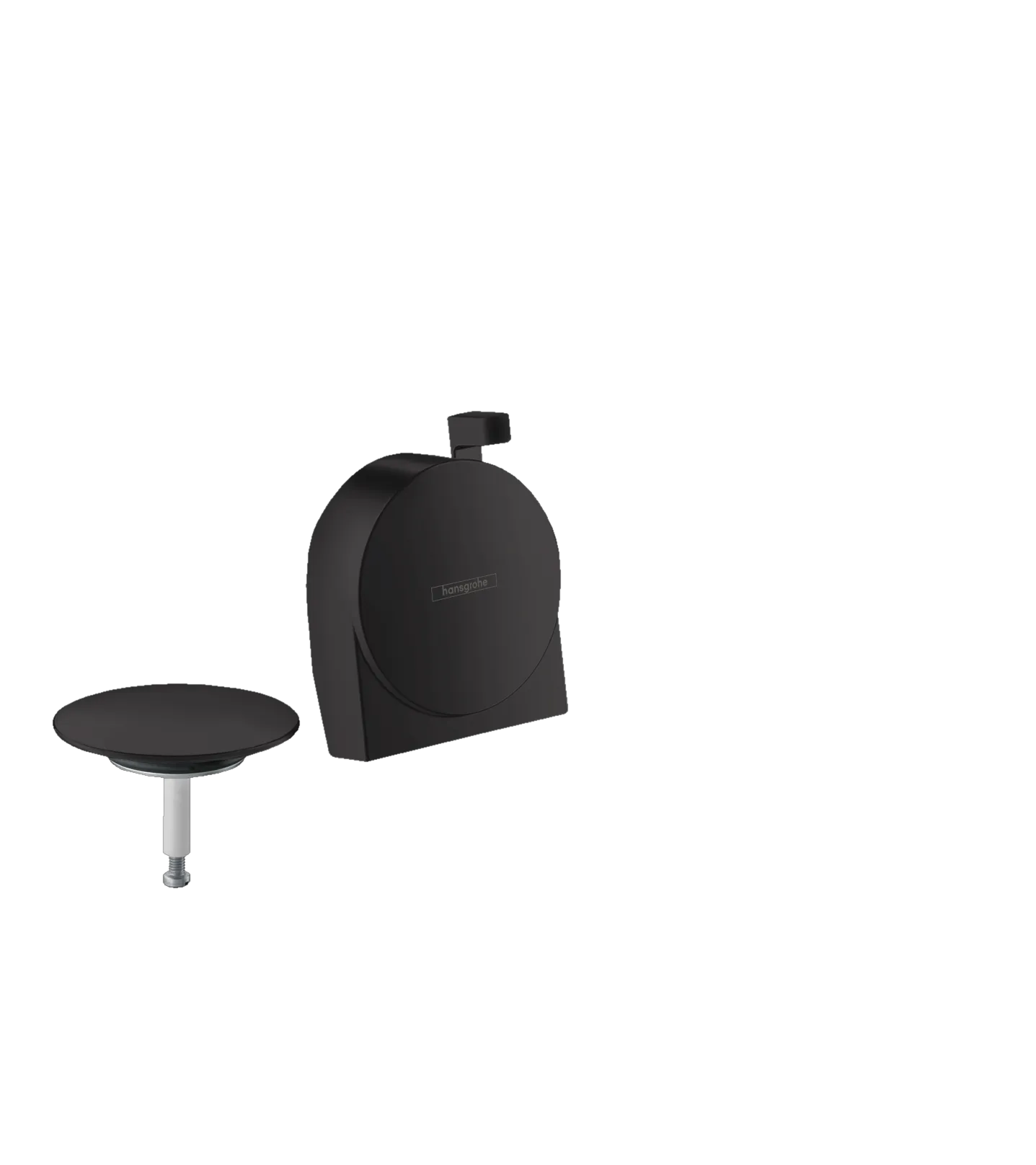 Hansgrohe Exafill S Fertigset Wanneneinlauf, Ablauf- und Überlaufgarnitur, Mattschwarz Hansgrohe Exafill S Fertigset Wanneneinlauf, Ablauf- und Überlaufgarnitur, Mattschwarz