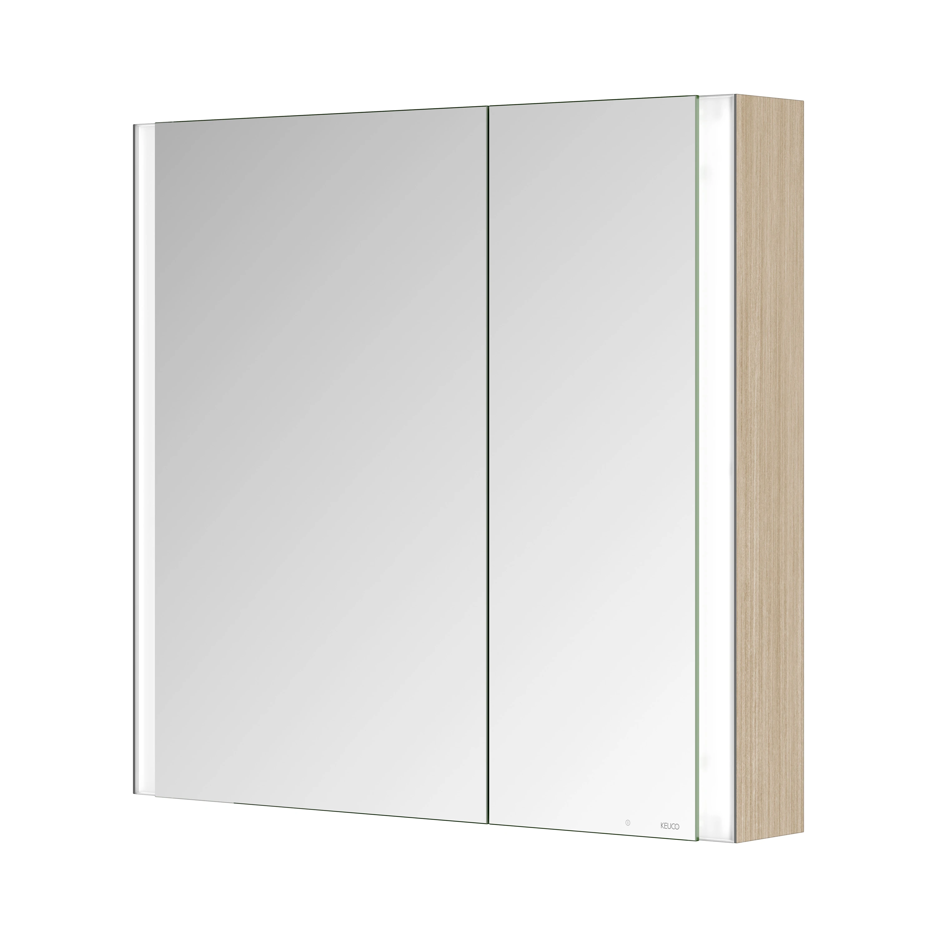 KEUCO Spiegelschrank „Somaris“ 80 × 71 × 12,7 cm