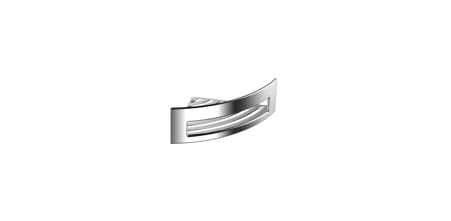 emco Eck-Wandkorb „system 2“ 18,4 × 18,4 × 8 cm in chrom