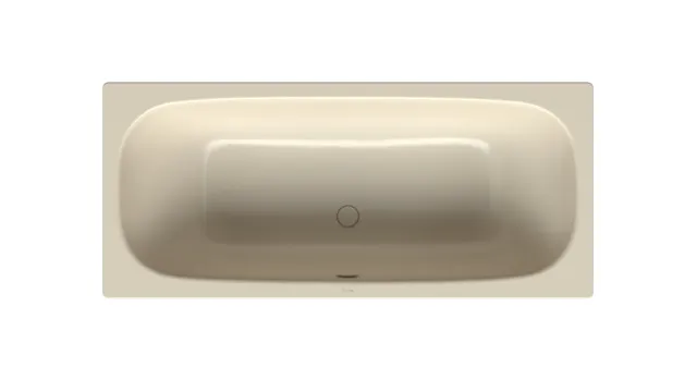 Bette BetteDuett Badewanne Rechteck 1700x750 mm Jasmin PLUS glasierter Titan-Stahl 30 mm Randhöhe 2-Sitzer Einbau Unterbau