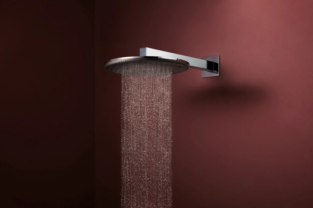 Hansgrohe Kopfbrause Raindance Alive S, 300 mm, Chrom, 12 l/min Durchfluss, verstellbarer Winkel, Decken- oder Wandmontage Hansgrohe Kopfbrause Raindance Alive S, 300 mm, Chrom, 12 l/min Durchfluss, verstellbarer Winkel, Decken- oder Wandmontage