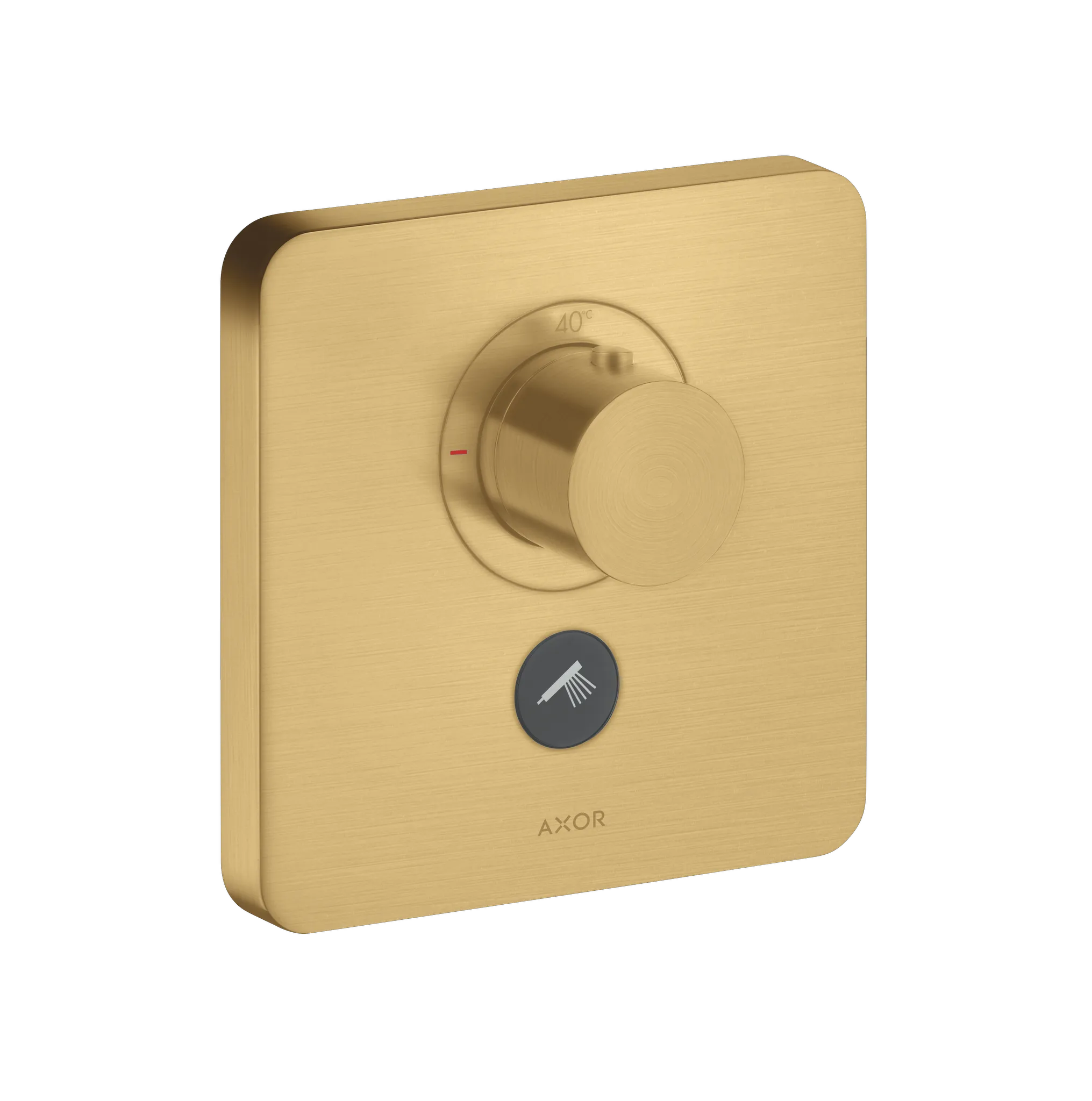 Hansgrohe AXOR ShowerSelect Thermostat HighFlow Unterputz softsquare, Brushed Gold Optic