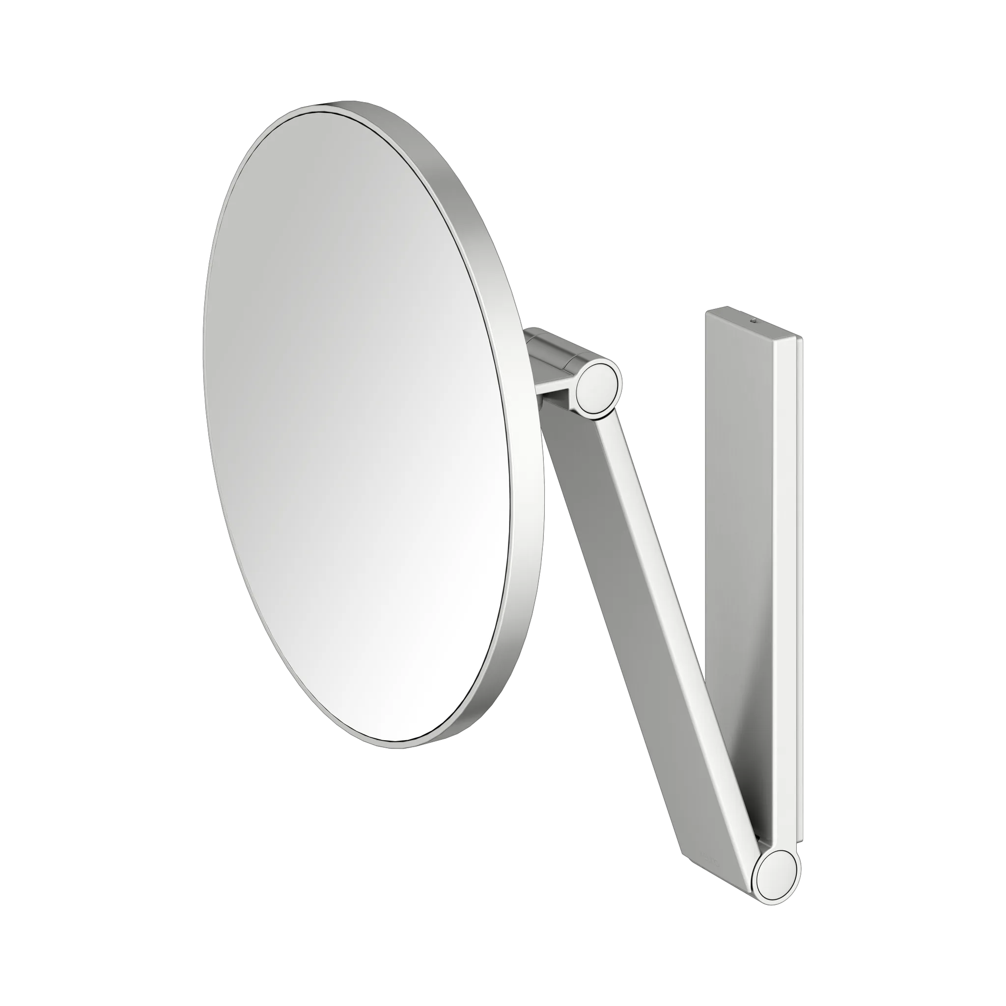 KEUCO Kosmetikspiegel iLook_move unbeleuchtet, rund, Edelstahl-finish KEUCO Kosmetikspiegel iLook_move unbeleuchtet, rund, Edelstahl-finish