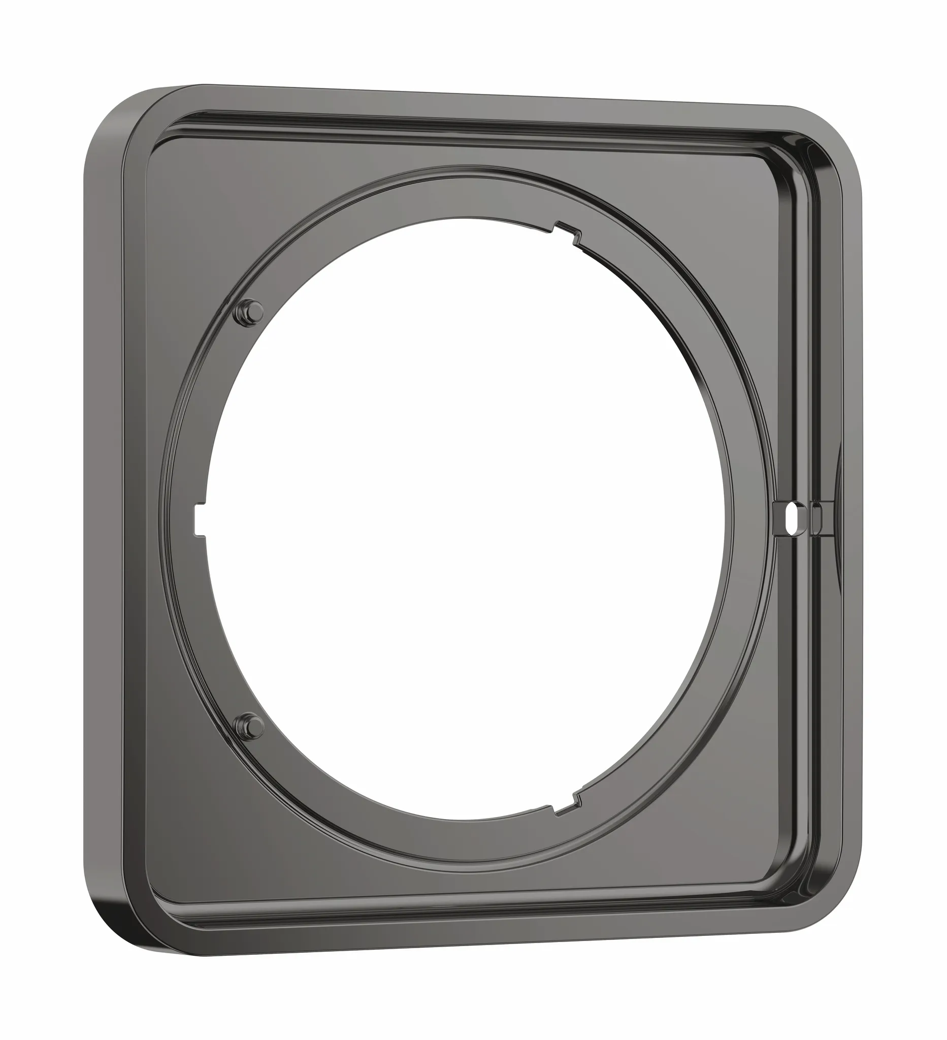 Hansgrohe AXOR ShowerSelect ID Verlängerungsrosette softsquare 5 mm, Polished Black Chrome Hansgrohe AXOR ShowerSelect ID Verlängerungsrosette softsquare 5 mm, Polished Black Chrome