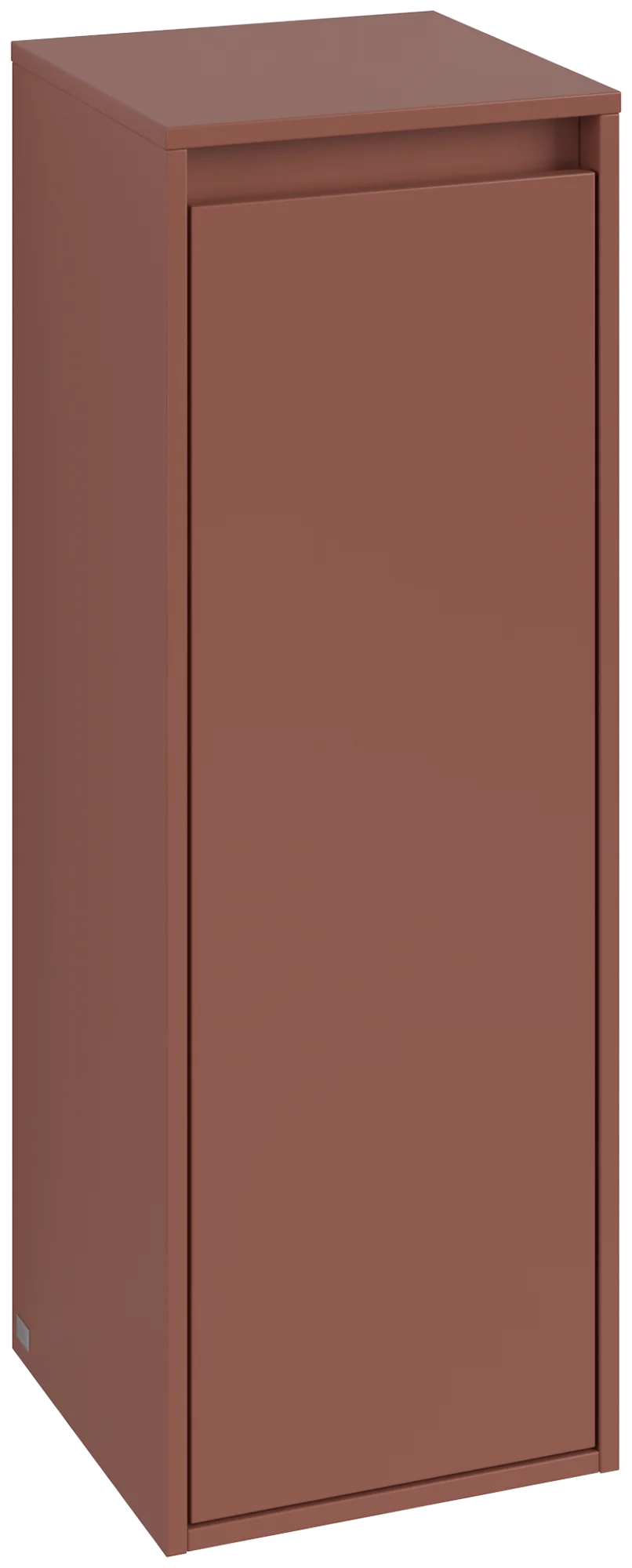 Villeroy & Boch Seitenschrank Skyla C80201, Wine Red, 350x1000x349 mm, 1 Tür, 1 Schublade, mit Absenkautomatik Villeroy & Boch Seitenschrank Skyla C80201, Wine Red, 350x1000x349 mm, 1 Tür, 1 Schublade, mit Absenkautomatik