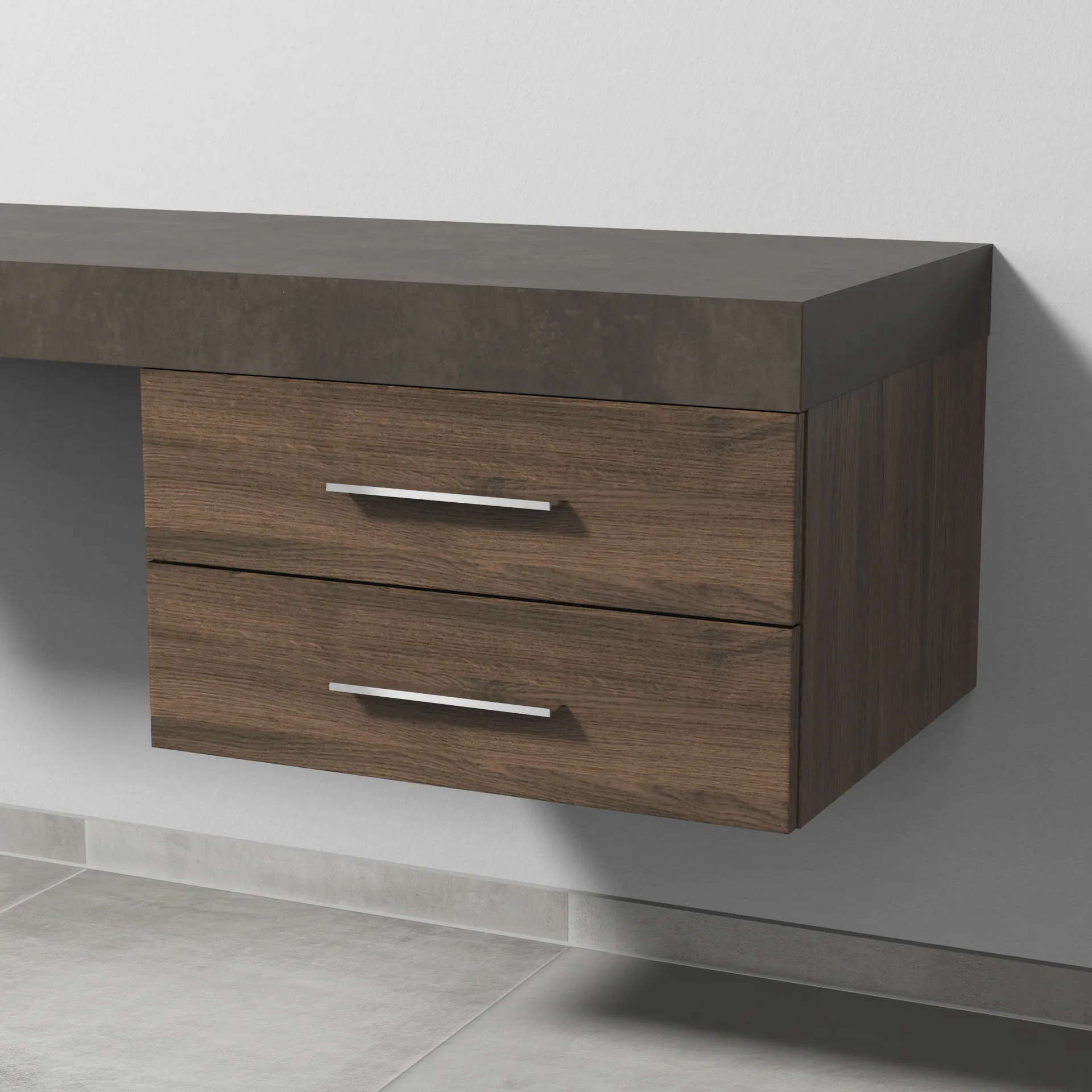 Sanipa Unterschrank „2morrow“ 600 × 340 × 520 mm in Eiche Arizona