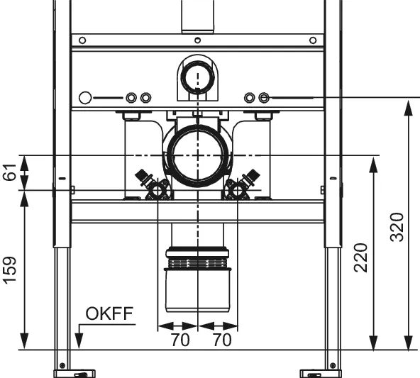 One Aufrüstset Trockenbauset zur Vorrüstung von Trockenbaumodulen