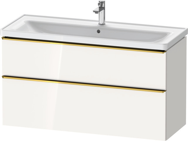 Duravit Waschtischunterschrank wandhängend „D-Neo“ 118,4 × 62,5 × 45,2 cm