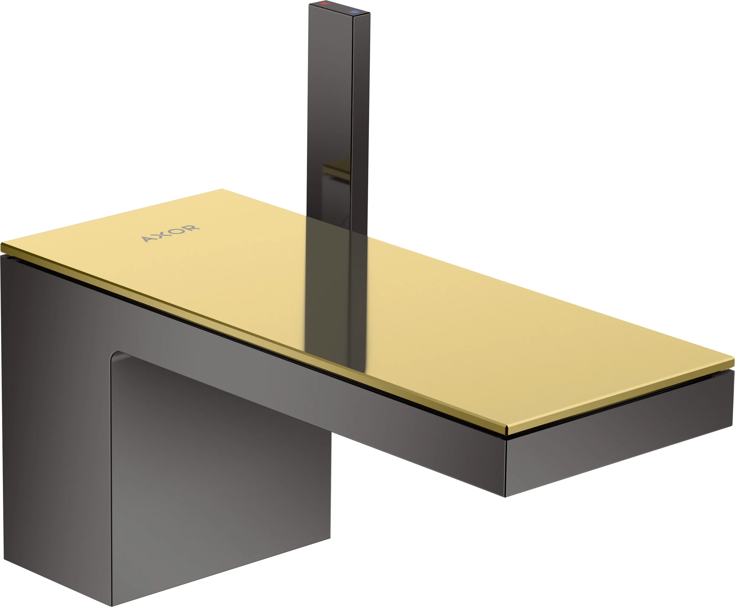 Hansgrohe AXOR MyEdition Platte 200 mm Metall Polished Gold Optic abnehmbar Hansgrohe AXOR MyEdition Platte 200 mm Metall Polished Gold Optic abnehmbar