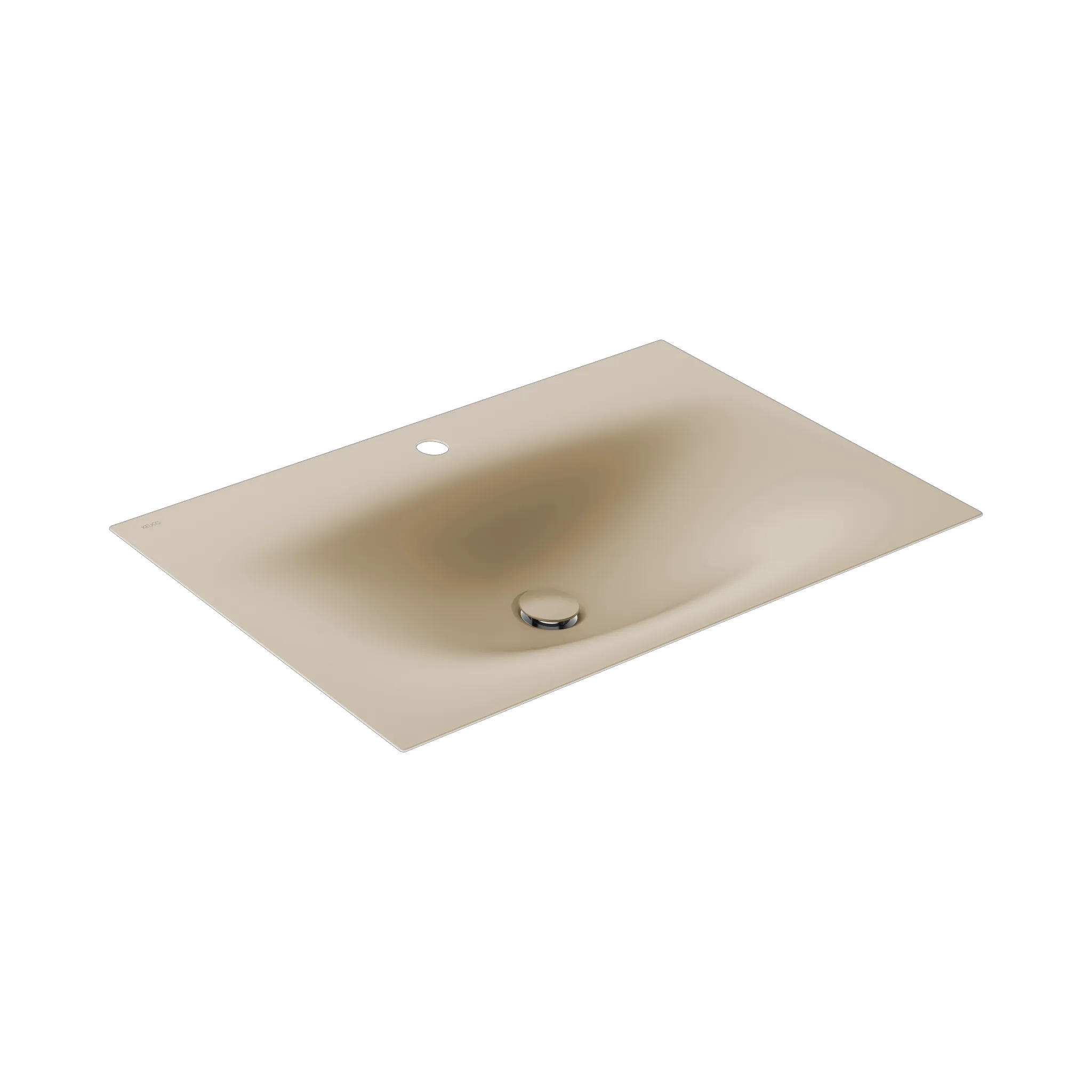 KEUCO EDITION 11 ART Emaille-Waschtisch 806x4x493 sand