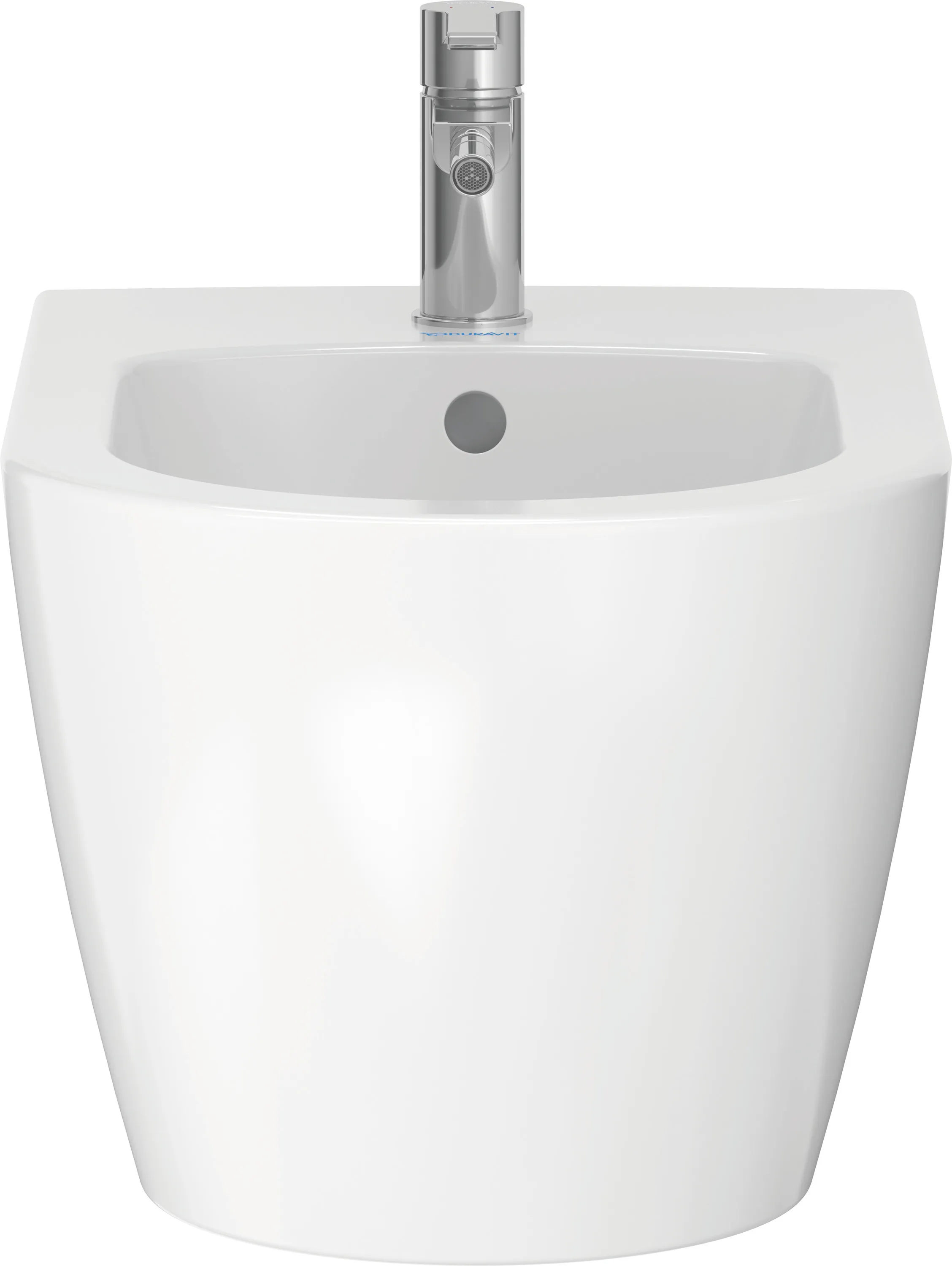Duravit Wand-Bidet „ME by Starck“, Befestigung verdeckt 37 × 57 × 29,5 cm in Weiß Hochglanz Duravit Wand-Bidet „ME by Starck“, Befestigung verdeckt 37 × 57 × 29,5 cm in Weiß Hochglanz