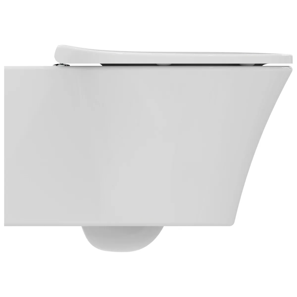 Wand-WC-Kombipaket Connect Air Randlos mit WC-Sitz Softclosing 365x540mm Weiß