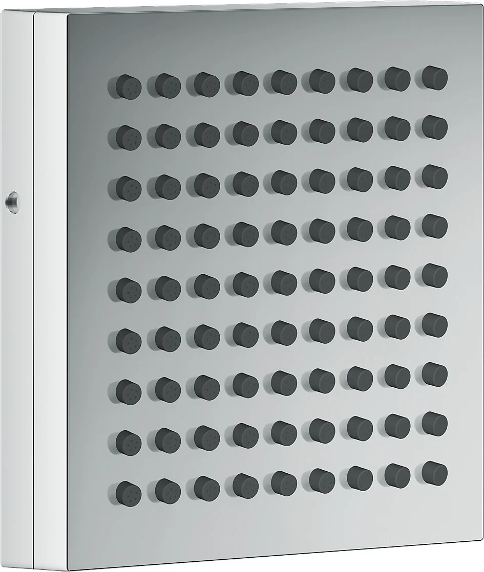 Hansgrohe AXOR ShowerComposition Schulterbrause 1jet Chrom, 110 x 110 mm, PowderRain Strahlart, einstellbarer Winkel (2 Positionen), Durchflussmenge 6,8 l/min bei 3 bar, Mindestfließdruck 1,2 bar, für Durchlauferhitzer geeignet, Anschluss DN15, Metall Hansgrohe AXOR ShowerComposition Schulterbrause 1jet Chrom, 110 x 110 mm, PowderRain Strahlart, einstellbarer Winkel (2 Positionen), Durchflussmenge 6,8 l/min bei 3 bar, Mindestfließdruck 1,2 bar, für Durchlauferhitzer geeignet, Anschluss DN15, Metall