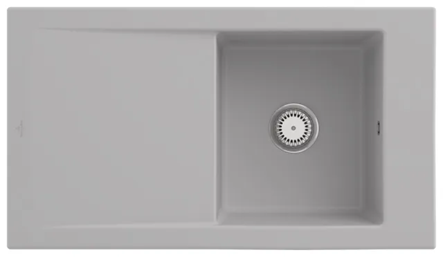 Villeroy & Boch Einbau-Küchenspülbecken „Timeline“ 50 900 × 510 × 220 mm in Steam Villeroy & Boch Einbau-Küchenspülbecken „Timeline“ 50 900 × 510 × 220 mm in Steam