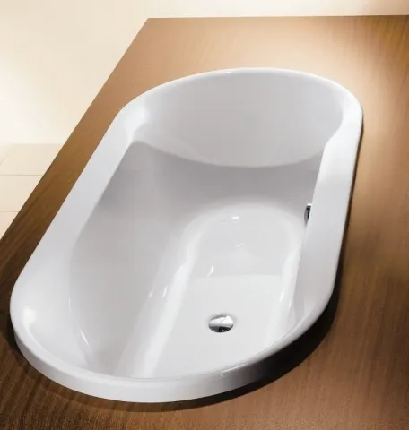 Hoesch Badewanne „Spectra“ oval 190 × 90 cm in Weiß Größe: 190 × 90 cm / Whirlsystem: ohne Whirlsystem Hoesch Badewanne „Spectra“ oval 190 × 90 cm in Weiß Größe: 190 × 90 cm / Whirlsystem: ohne Whirlsystem