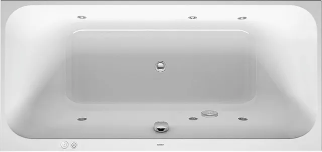 Duravit Whirlwanne „Happy D.2“ rechteck 1900 × 900 mm mit Jet-System, in Weiß Duravit Whirlwanne „Happy D.2“ rechteck 1900 × 900 mm mit Jet-System, in Weiß