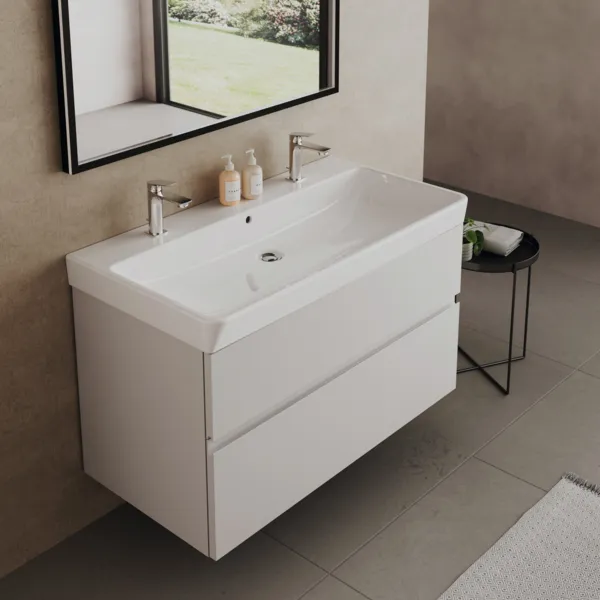 Ideal Standard Waschbecken „i.lifeB“, Hahnlochposition mittig in Weiß