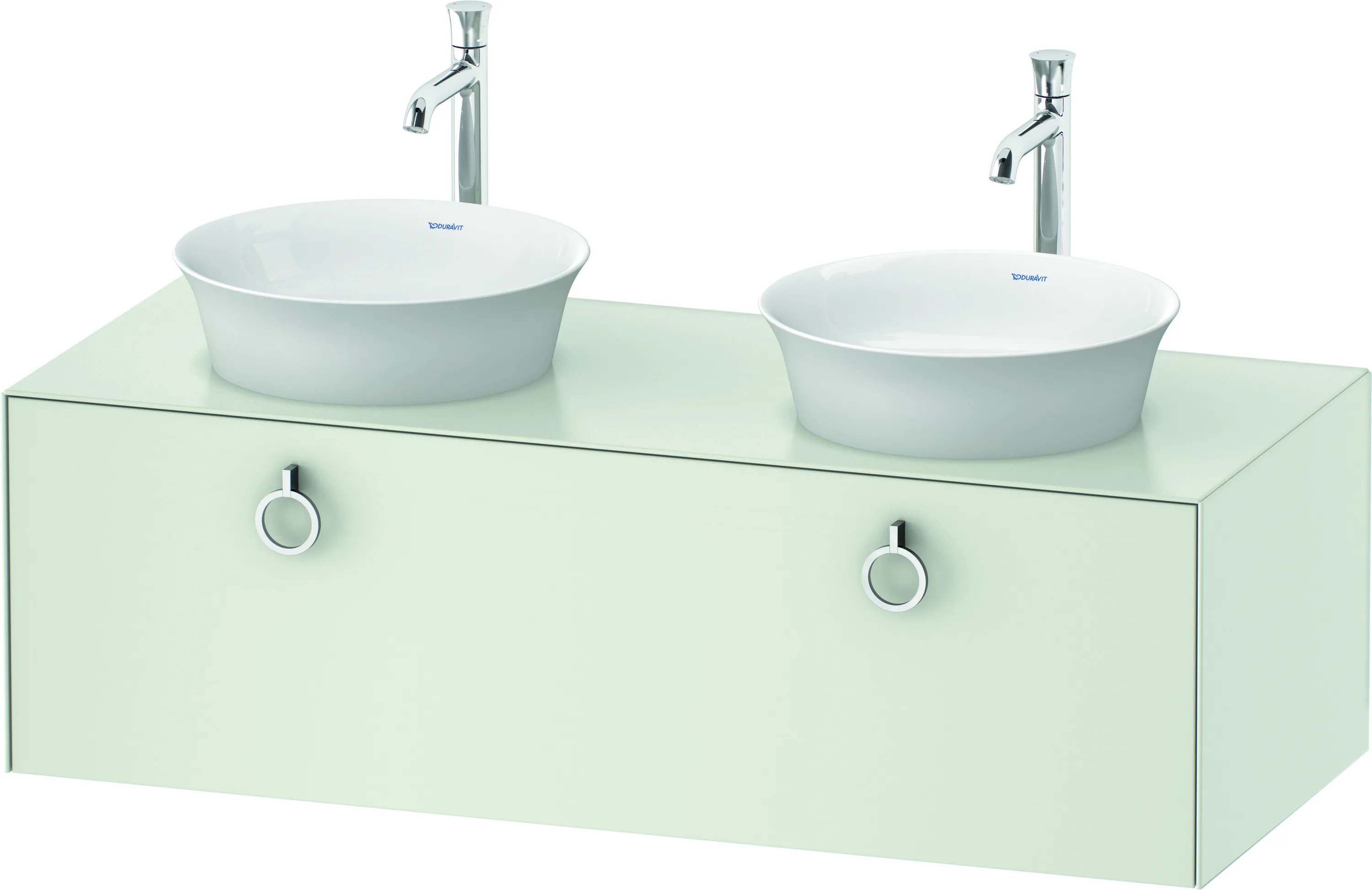 Duravit Waschtischunterschrank „White Tulip“, mit Beleuchtung