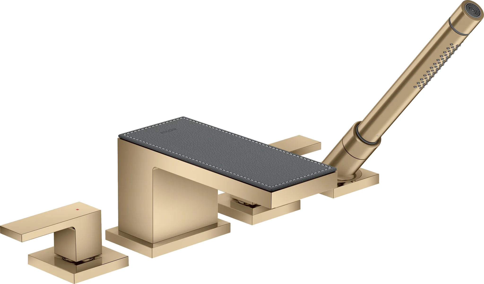 Hansgrohe AXOR MyEdition Mischer mit Platte 200 Leder, 200mm, abnehmbar Hansgrohe AXOR MyEdition Mischer mit Platte 200 Leder, 200mm, abnehmbar