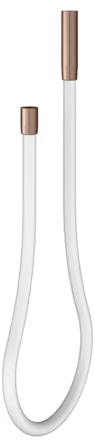 Brausen und Brausezubehör Kaltwasserschlauch 1800 mm Rotgold gebürstet / weiß Brausen und Brausezubehör Kaltwasserschlauch 1800 mm Rotgold gebürstet / weiß