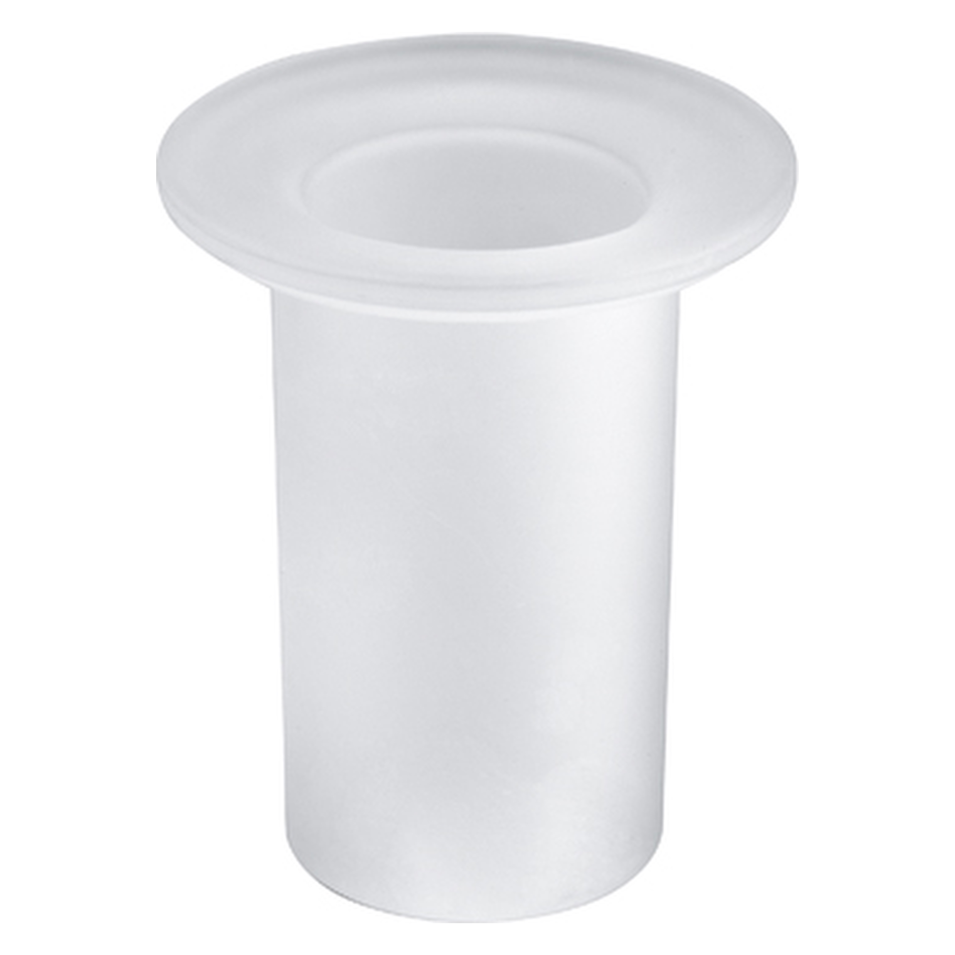 A-XES Glas für Toilettenbürste Ersatzteil satiniertes Glas