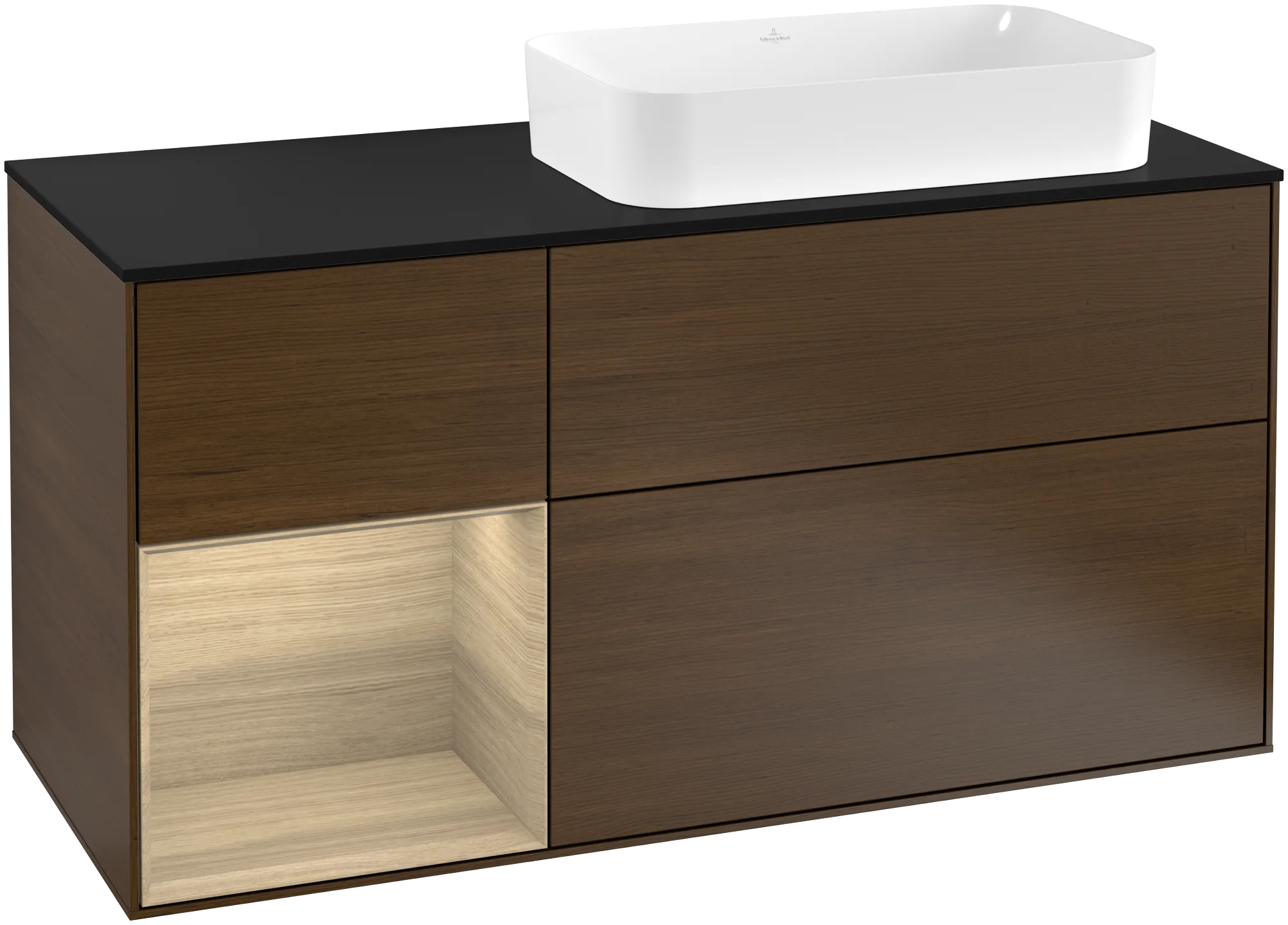 Villeroy & Boch Finion Waschbeckenunterschrank G27 1200x603x501mm mit Beleuchtung