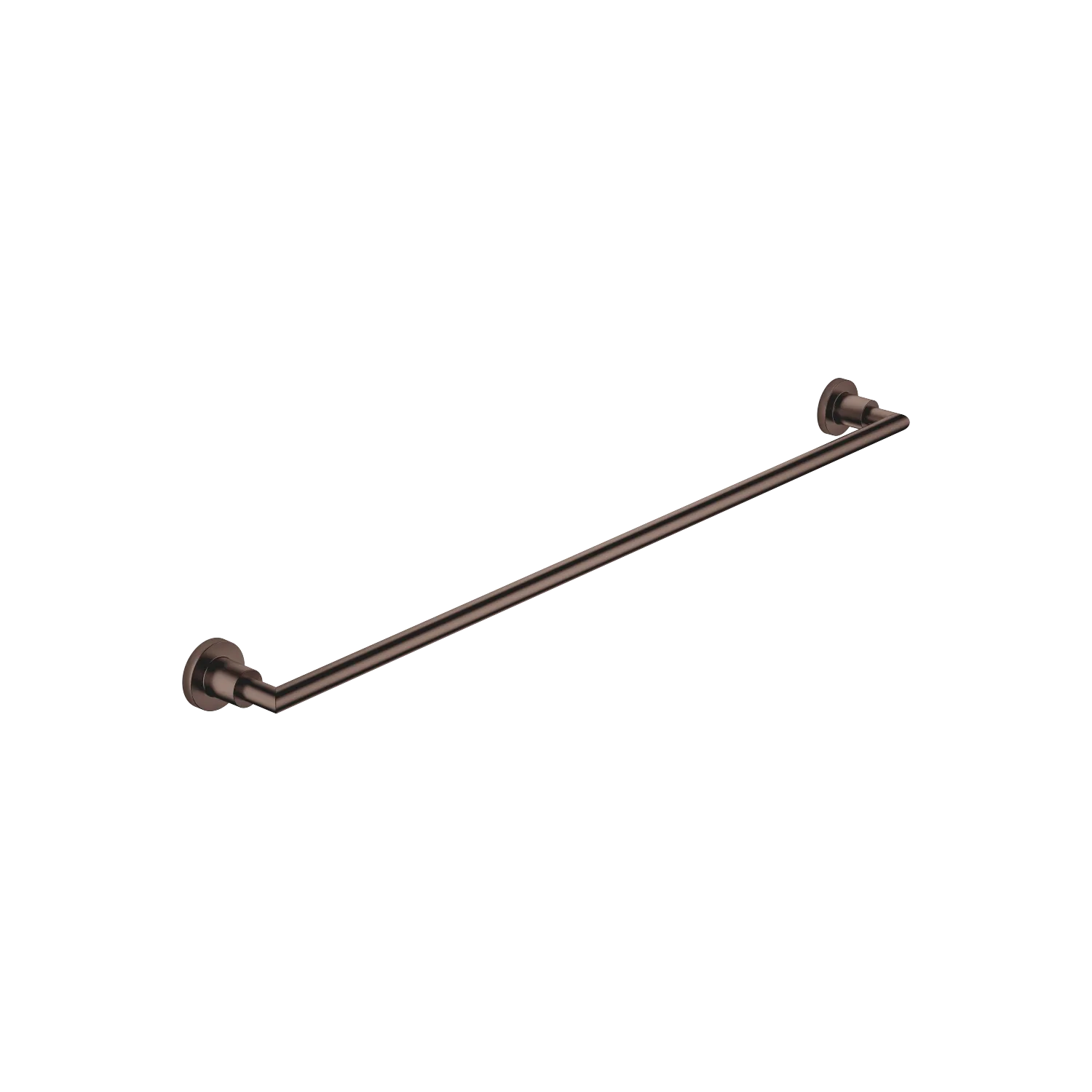 Dornbracht Badetuchhalter TARA Dark Bronze gebürstet PVD, Stichmaß 800 mm, Breite 855 mm, Höhe 55 mm