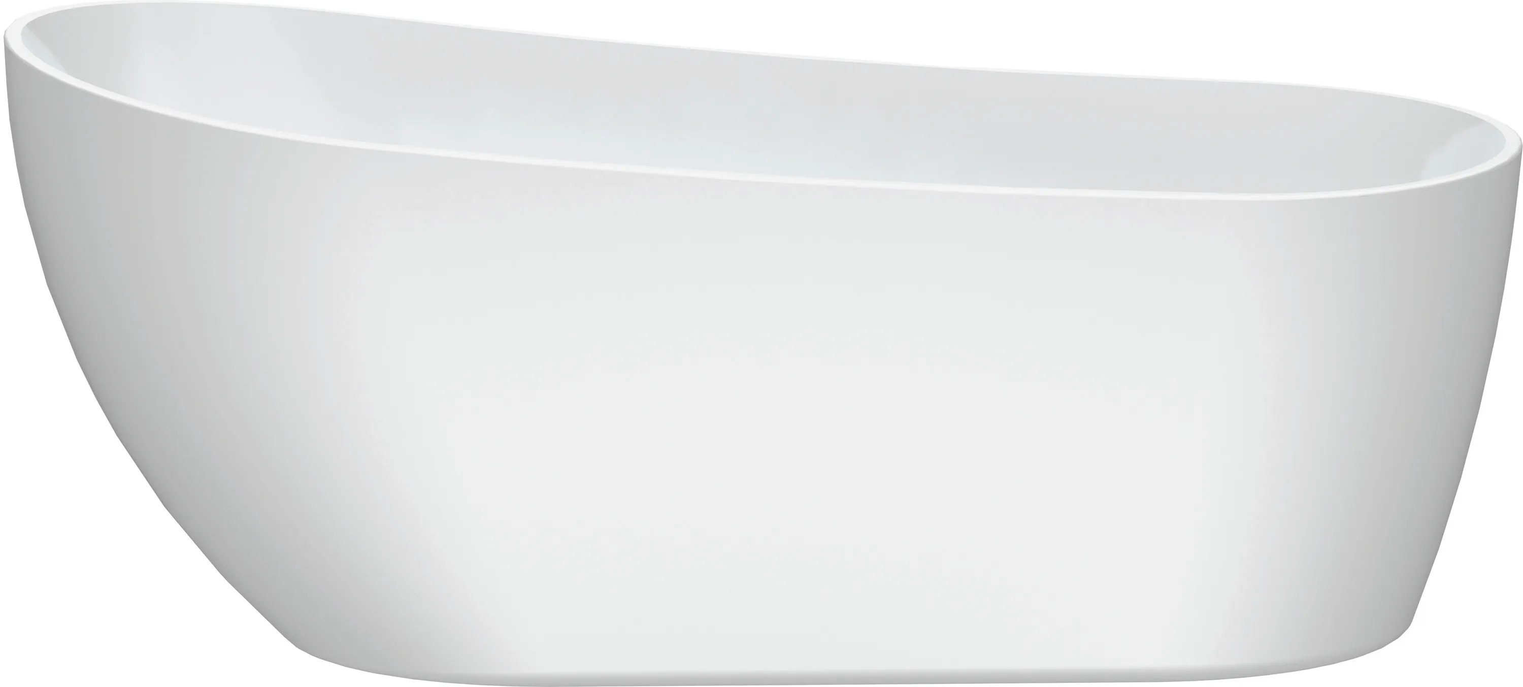 Duravit Badewanne „DuraFaro“ freistehend oval 1700 × 750 mm in Weiß