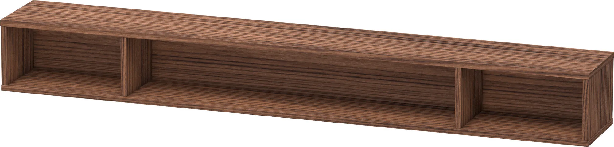 Duravit Regalelement „L-Cube“ in Nussbaum Dunkel