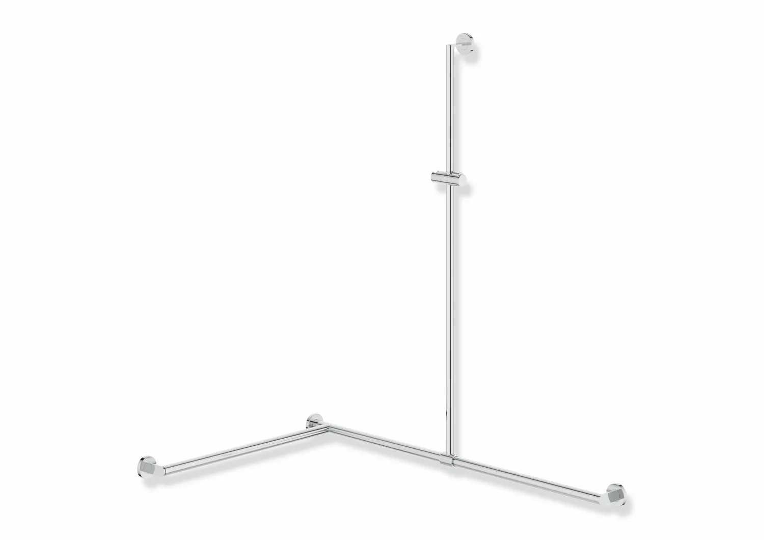 HEWI Duschhandlauf System 900 PG93 links HEWI Duschhandlauf System 900 PG93 links