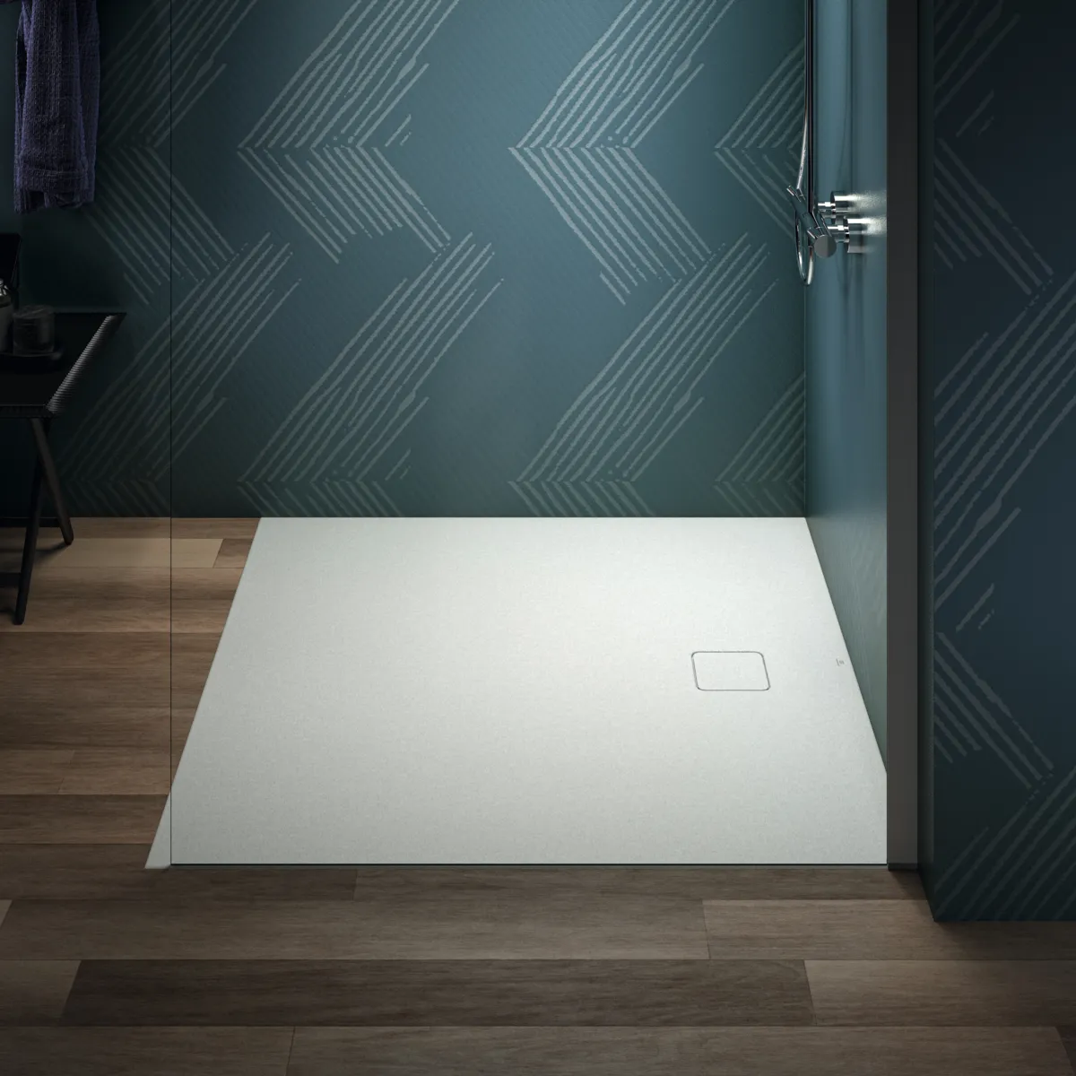 Ideal Standard Quadrat-Brausewanne Ultra Flat Evo, Seidenweiß, 1200x1200x35 mm, bodengleicher Einbau möglich Ideal Standard Quadrat-Brausewanne Ultra Flat Evo, Seidenweiß, 1200x1200x35 mm, bodengleicher Einbau möglich