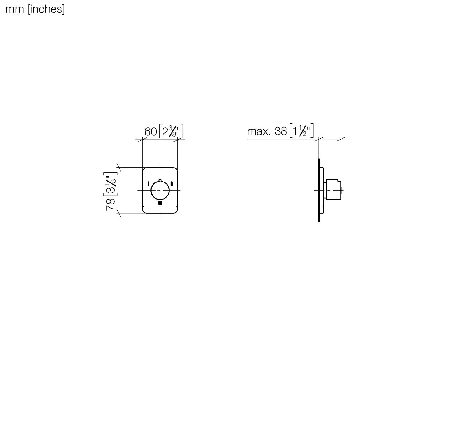 UP-Dreiwege-Umstellung LULU Chrom 36210710 UP-Dreiwege-Umstellung LULU Chrom 36210710