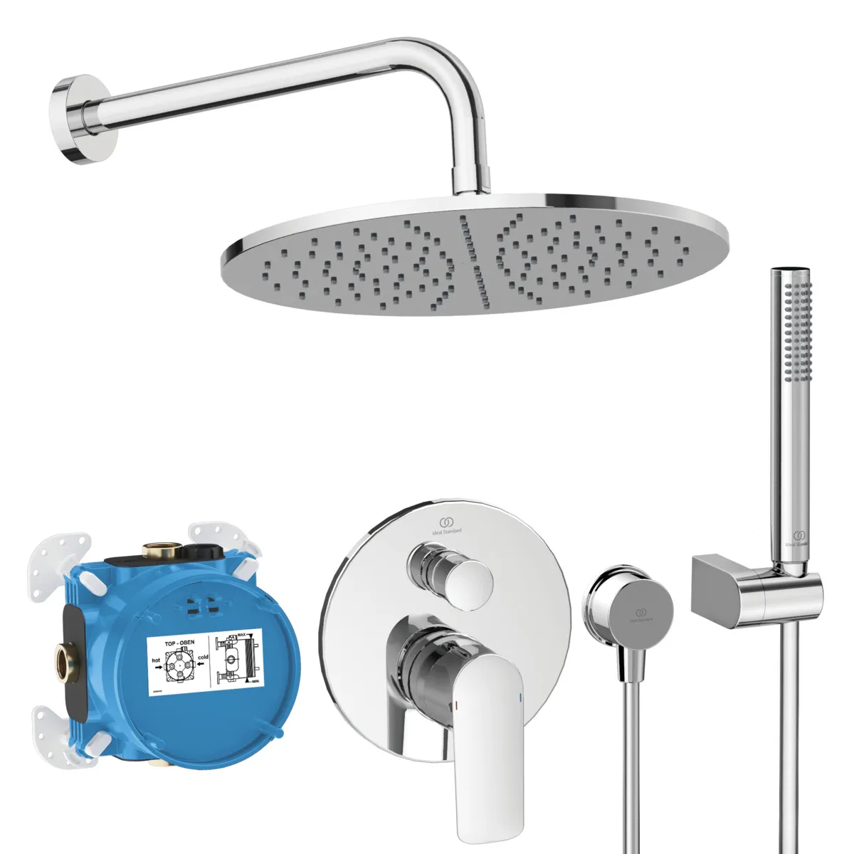 Armaturen-Bundle Unterputz Connect Air Chrom