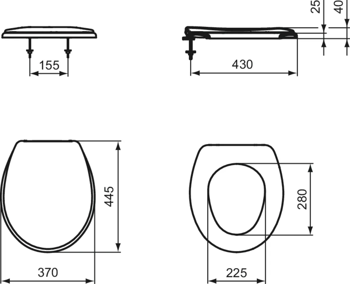 Ideal Standard WC-Sitz „Contour21“