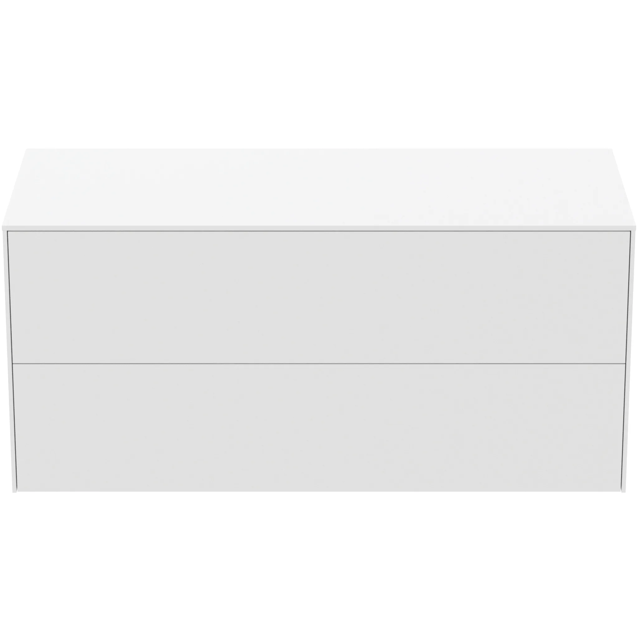 Ideal Standard Waschtischunterschrank Conca, 2 Auszüge, Weiß Ideal Standard Waschtischunterschrank Conca, 2 Auszüge, Weiß