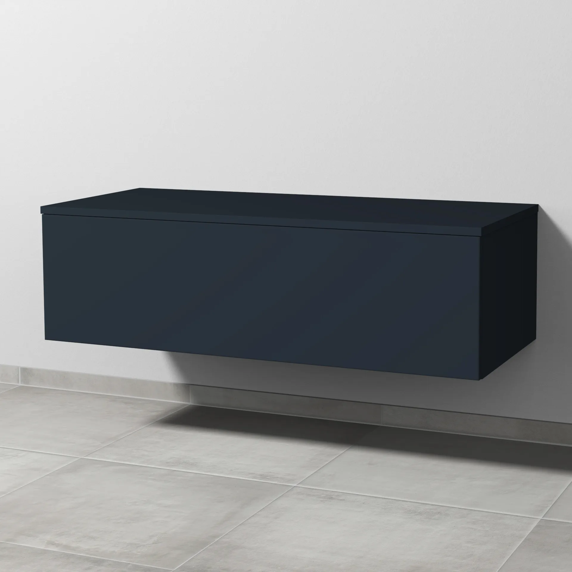 Sanipa Anbauschrank „2morrow“ 1200 × 340 × 520 mm in Marine (matt)