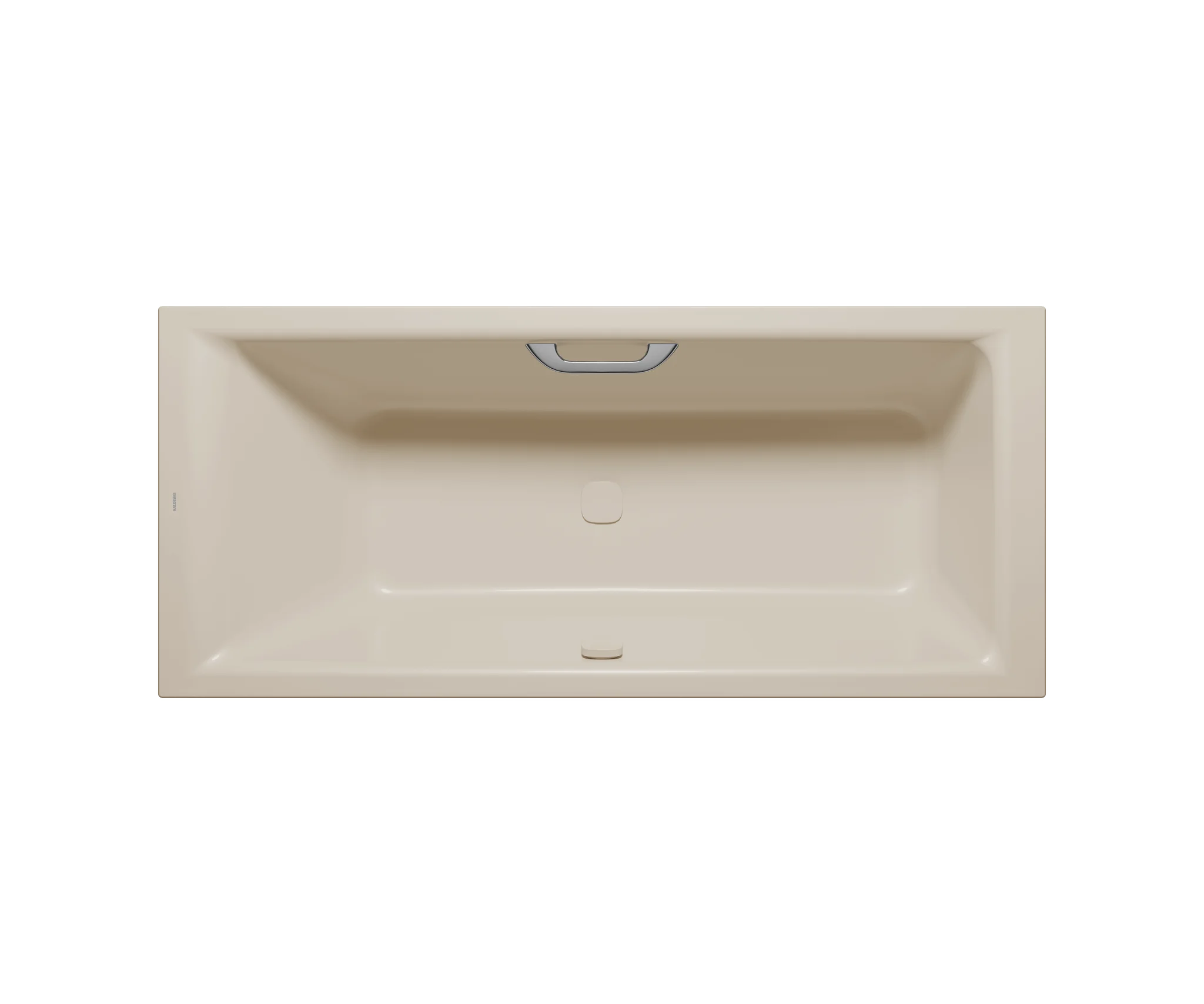 Kaldewei PURO NEXT COMBI Badewanne, 1600x700 mm, warm beige 20, mit Griffloch
