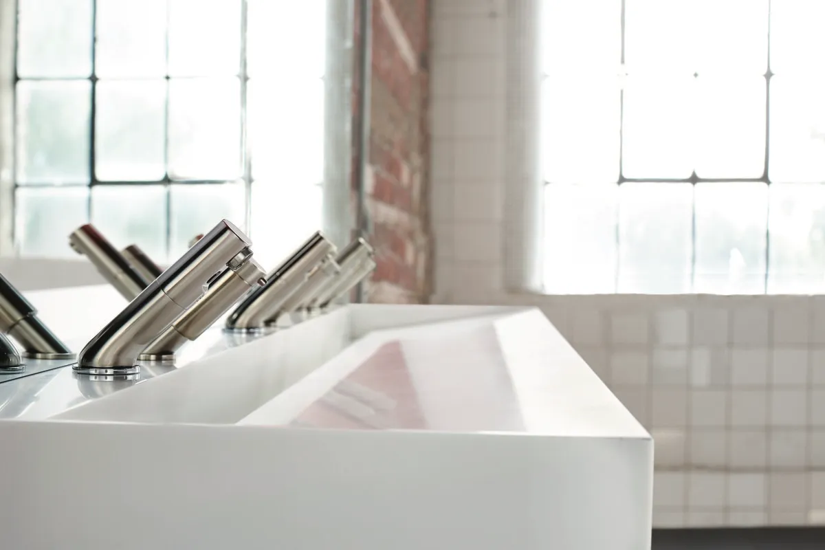 Waschbecken „Silhouette“ 180 × 47 × 20 cm in Weiß Waschbecken „Silhouette“ 180 × 47 × 20 cm in Weiß