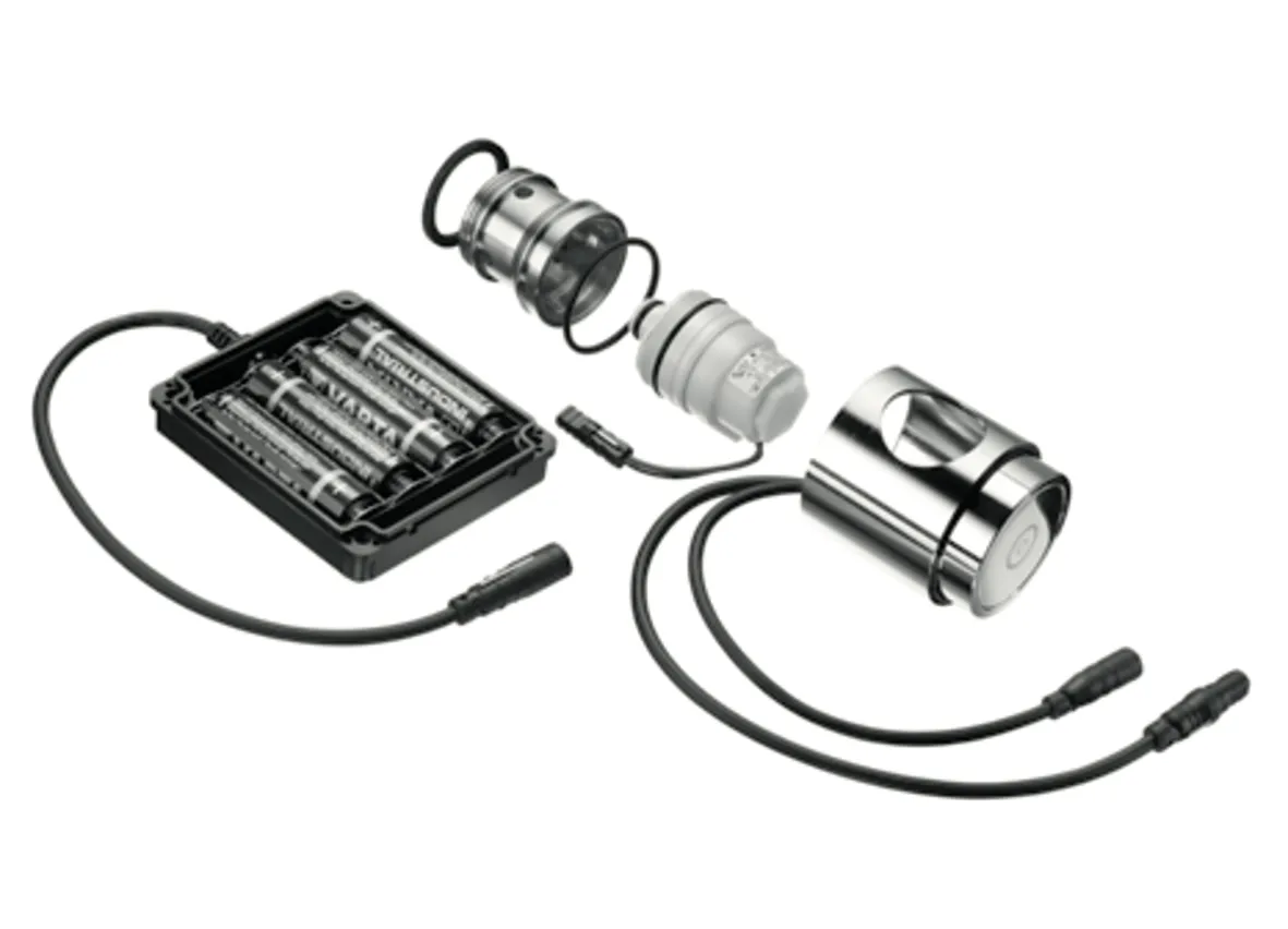 Umrüstset Vorwand-Duschpaneel LINUS, von DP-SC-T auf DP-C-T, Batteriefach 6 V, Schutzklasse IP 65 Umrüstset Vorwand-Duschpaneel LINUS, von DP-SC-T auf DP-C-T, Batteriefach 6 V, Schutzklasse IP 65