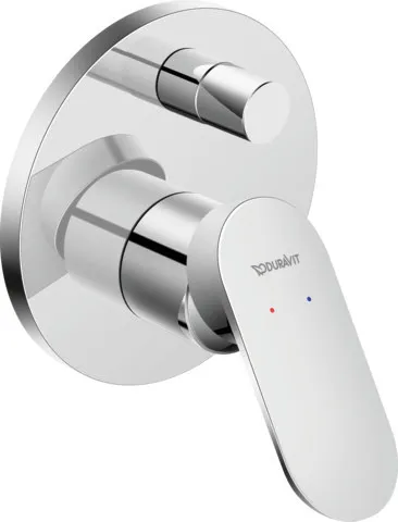 Duravit Zweihand-Unterputz-Armatur „Wave“ in Chrom Duravit Zweihand-Unterputz-Armatur „Wave“ in Chrom