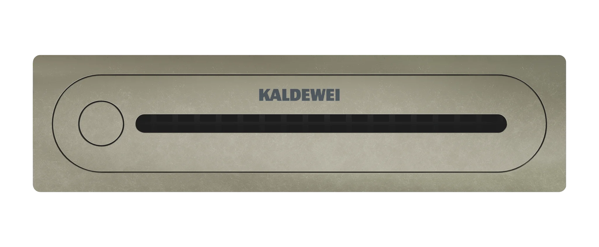 Kaldewei FLOWPOINT ZERO Punktablauf, 233 x 60 mm, Champagner gebürstet Kaldewei FLOWPOINT ZERO Punktablauf, 233 x 60 mm, Champagner gebürstet